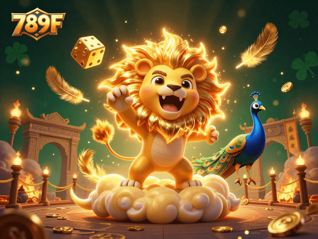 Experience thrilling gameplay at 789F with vibrant visuals of slots and casino games.