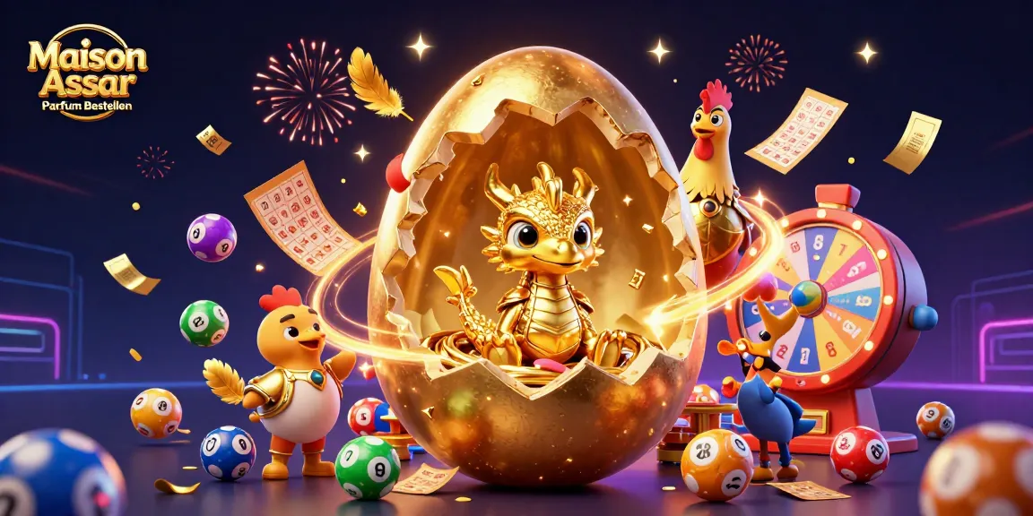 Experience winning excitement with the Maison Asrar Parfum Bestellen illustrated gold dragon amidst vibrant casino elements.