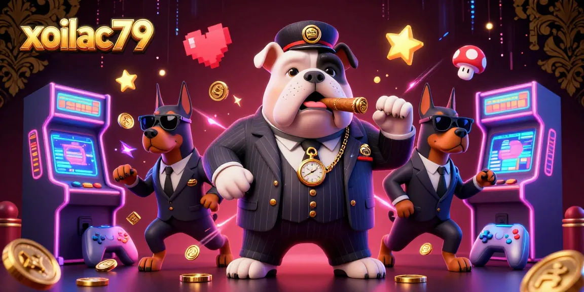 Experience thrilling gameplay with xoilac79 as a mafia boss bulldog leads an action-packed scene.