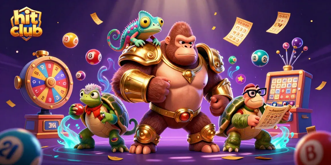 Experience the thrill of the hit club as a powerful gorilla leads a vibrant gambling adventure.