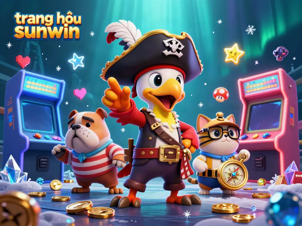 Catching attention at trang chủ sunwin, pirate captain and team navigate exciting casino adventures.